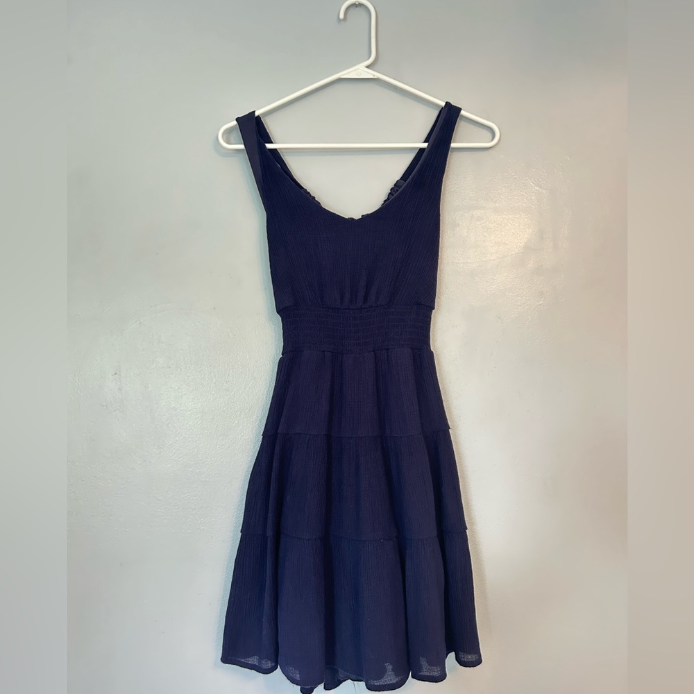 Blue Sundress city studio XS open back